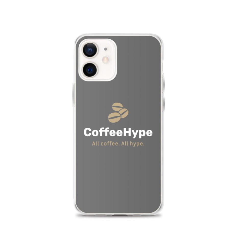 CoffeeHype Logo iPhone Case (Grey)