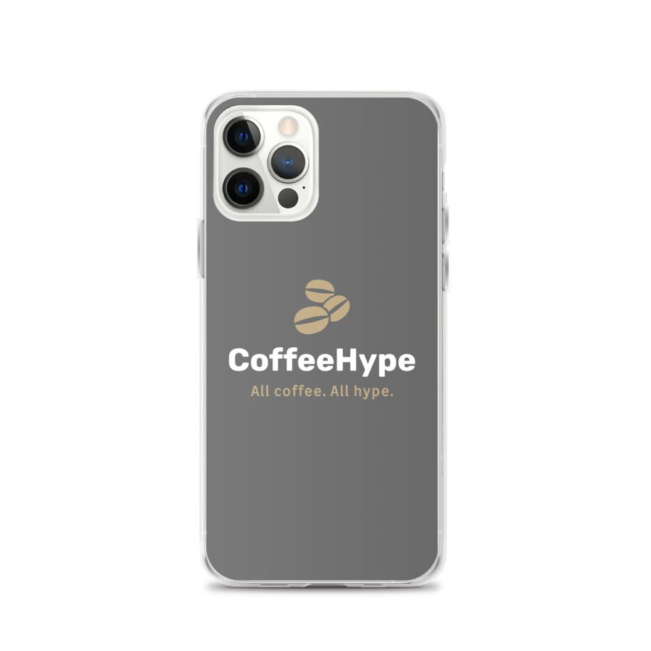 CoffeeHype Logo iPhone Case (Grey)
