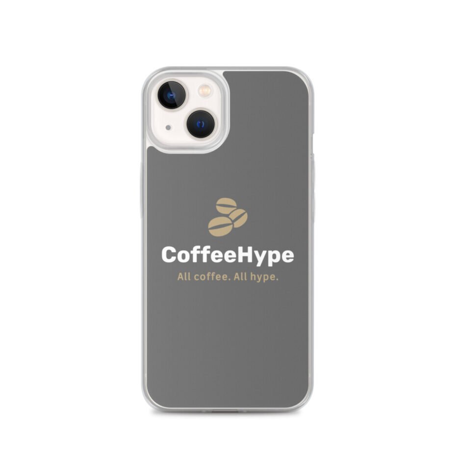 CoffeeHype Logo iPhone Case (Grey)