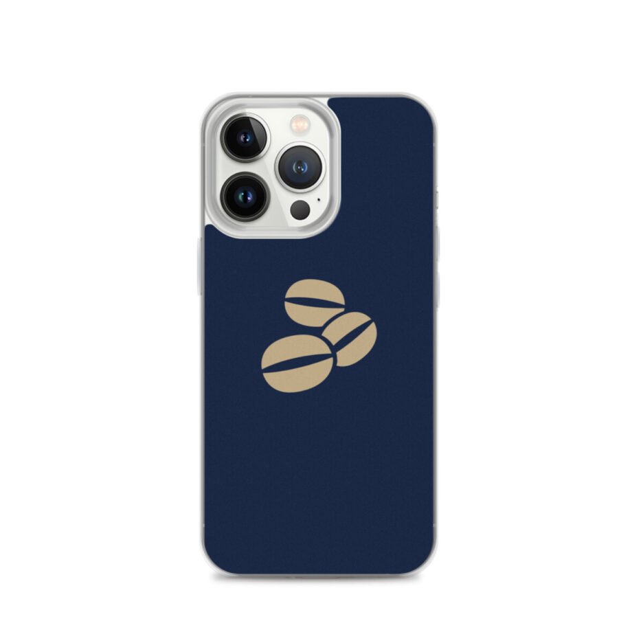 CoffeeHype Icon iPhone Case (Navy)