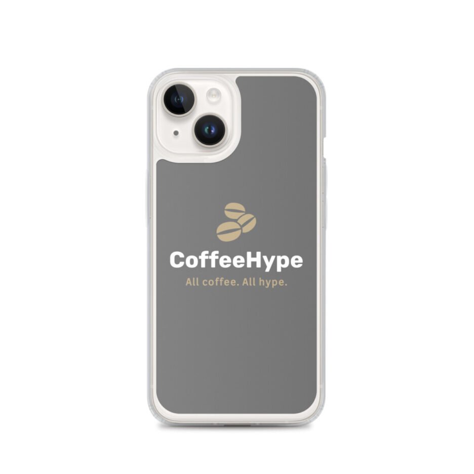 CoffeeHype Logo iPhone Case (Grey)