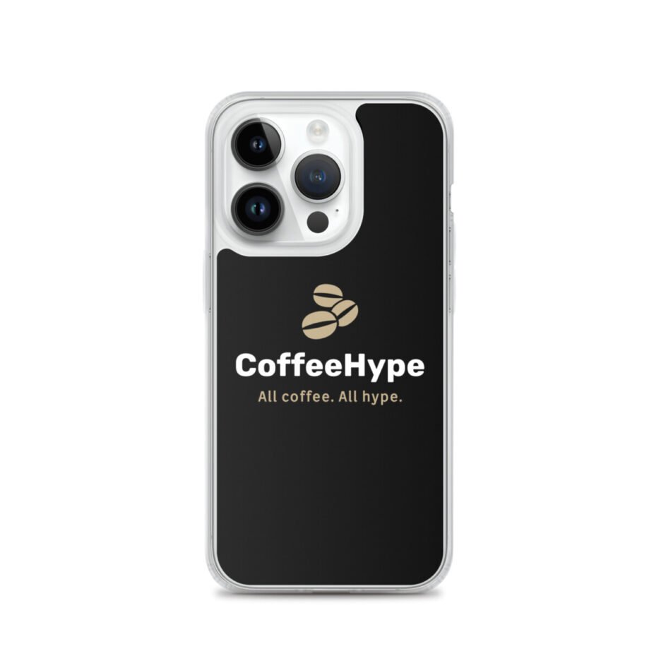 CoffeeHype Logo iPhone Case (Black)