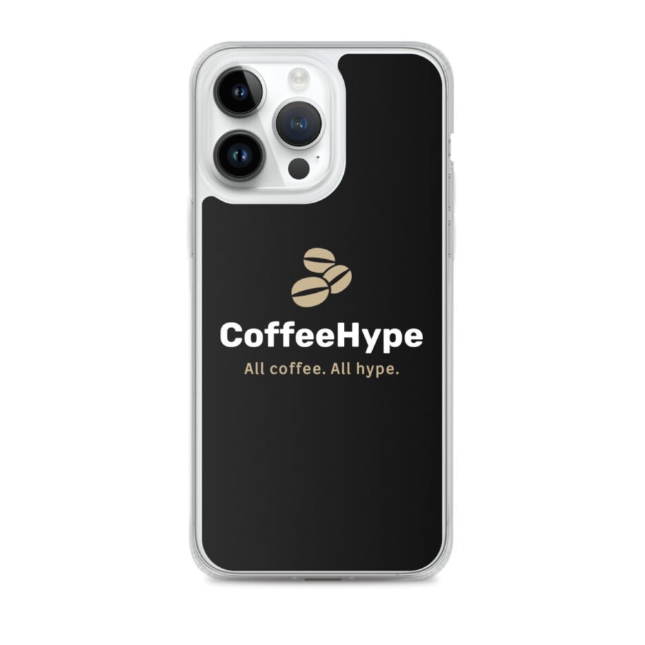 CoffeeHype Logo iPhone Case (Black)