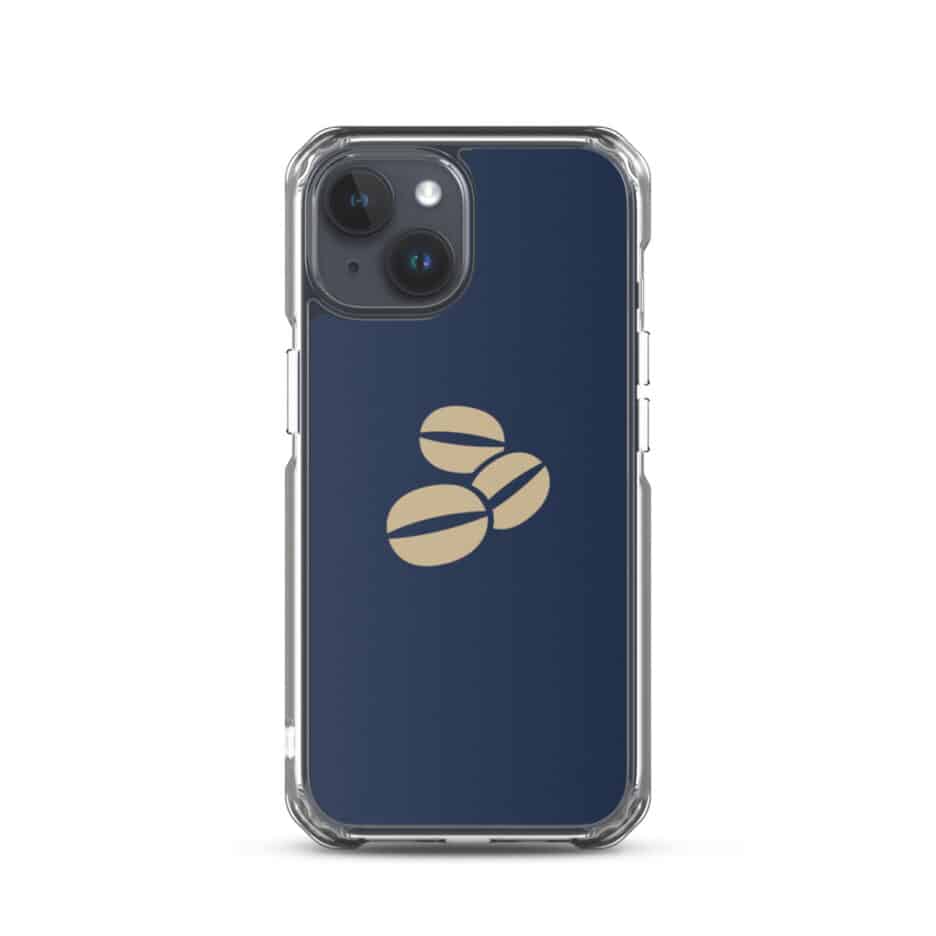 CoffeeHype Icon iPhone Case (Navy)