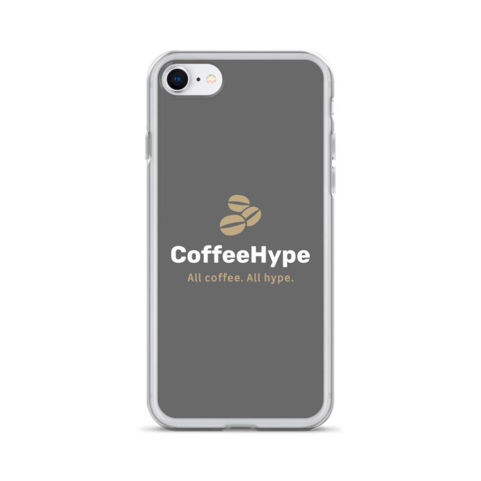 CoffeeHype Logo iPhone Case (Grey)