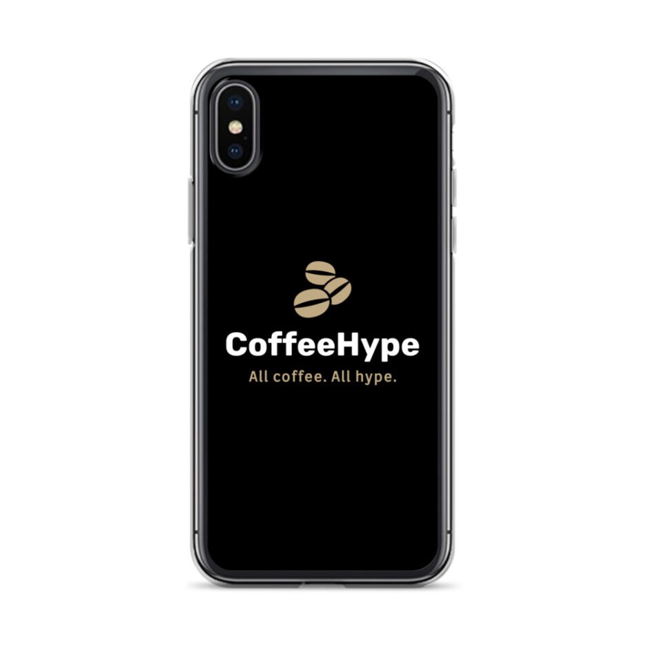 CoffeeHype Logo iPhone Case (Black)