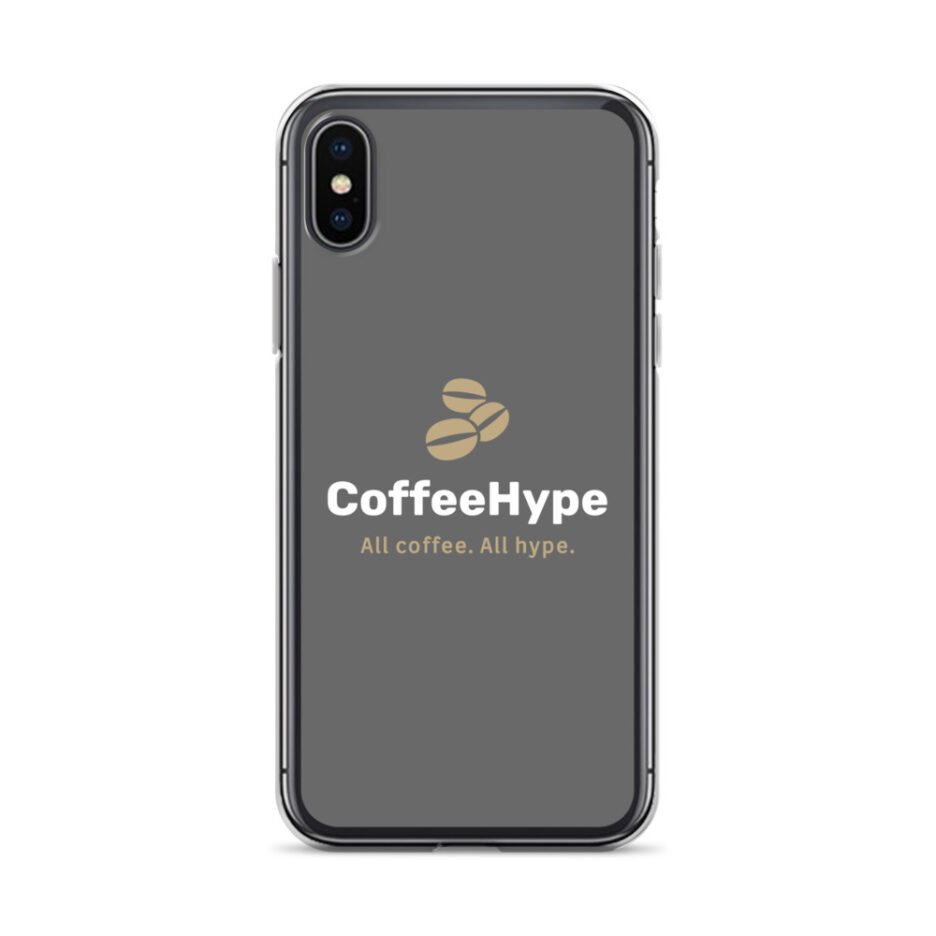 CoffeeHype Logo iPhone Case (Grey)
