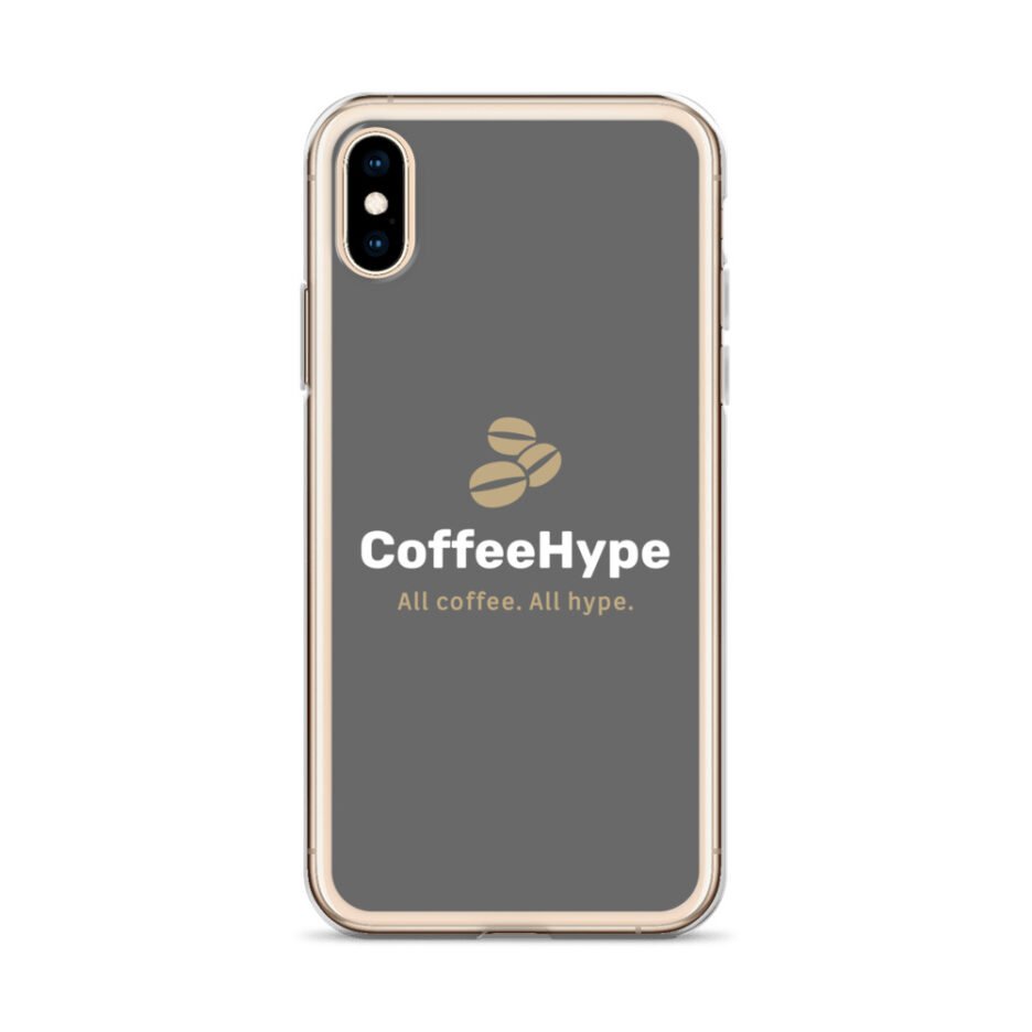 CoffeeHype Logo iPhone Case (Grey)