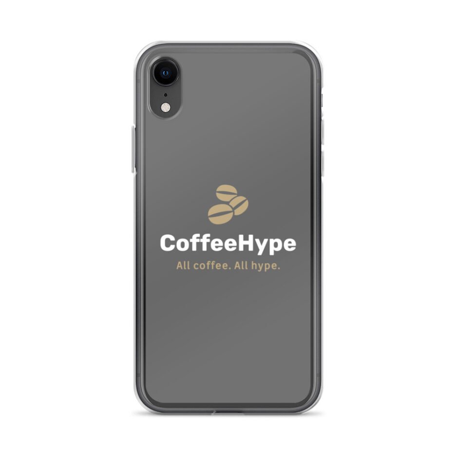 CoffeeHype Logo iPhone Case (Grey)