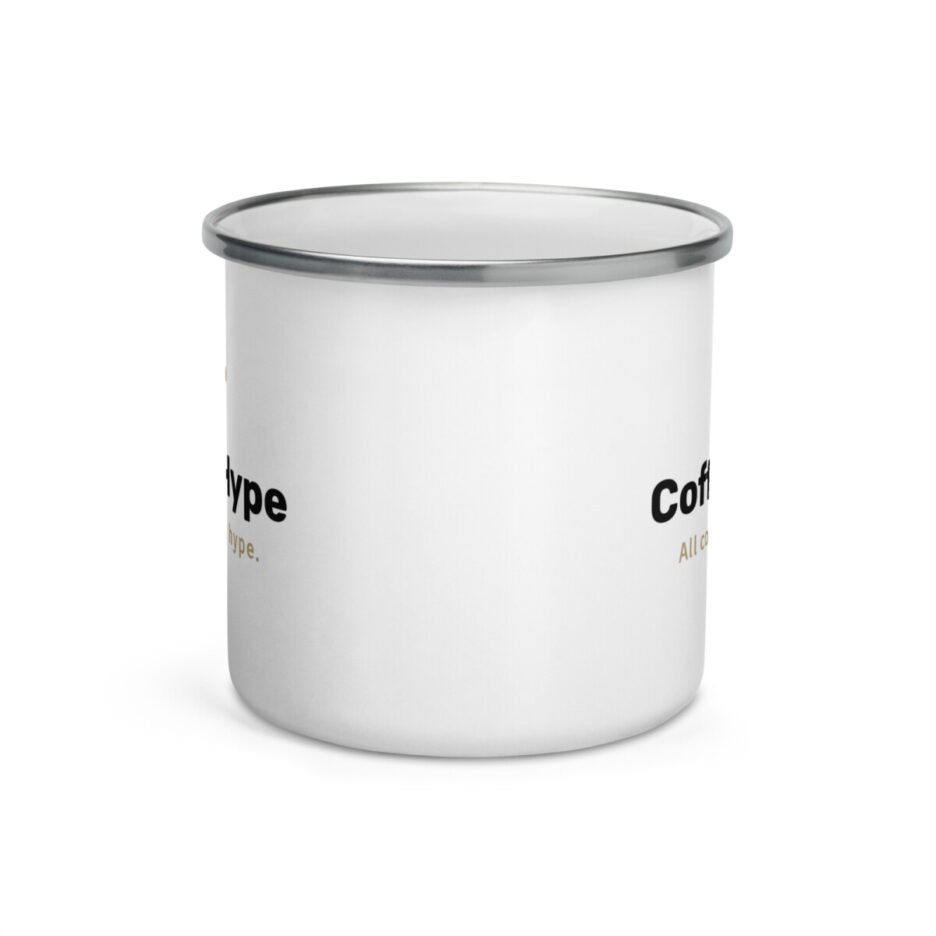 CoffeeHype Logo Enamel Mug
