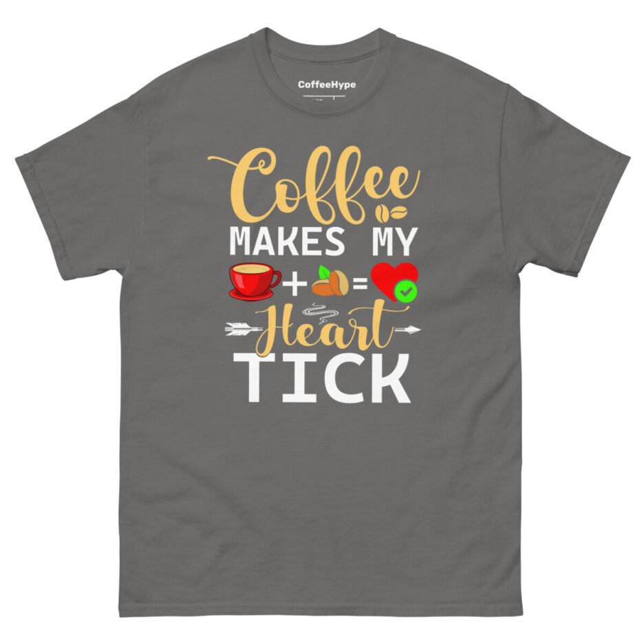 Coffee Makes My Heart Tick T-Shirt