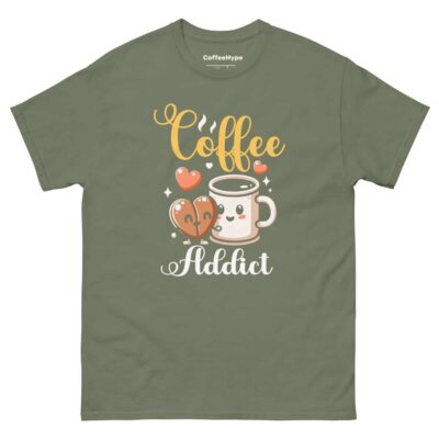 Coffee Addict T-Shirt | Funny Coffee T-Shirt