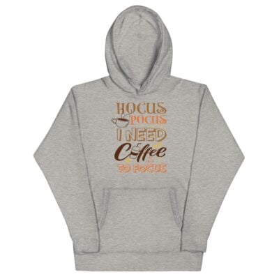 Hocus Pocus I Need Coffee To Focus Hoodie