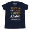 Hocus Pocus I Need Coffee To Focus Kids T-Shirt