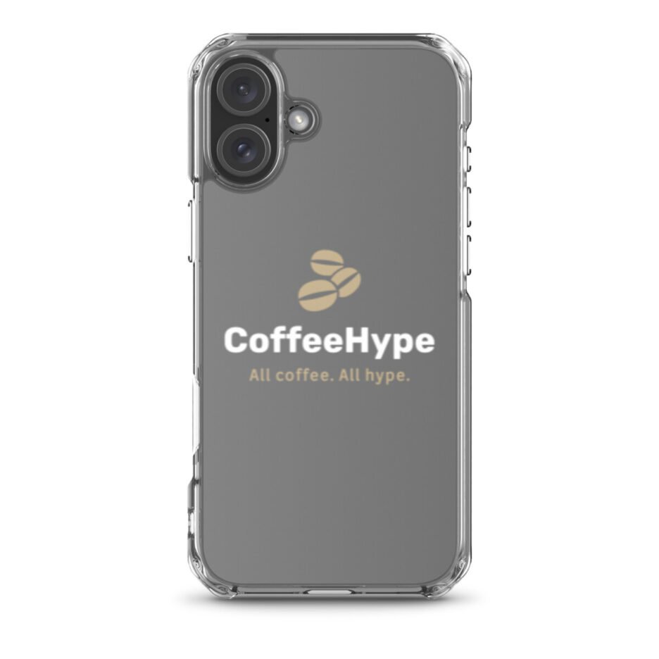CoffeeHype Logo iPhone Case (Grey)