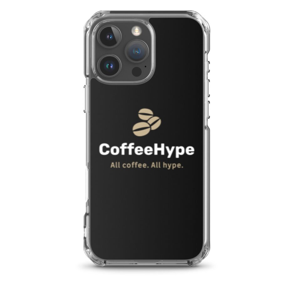 CoffeeHype Logo iPhone Case (Black)