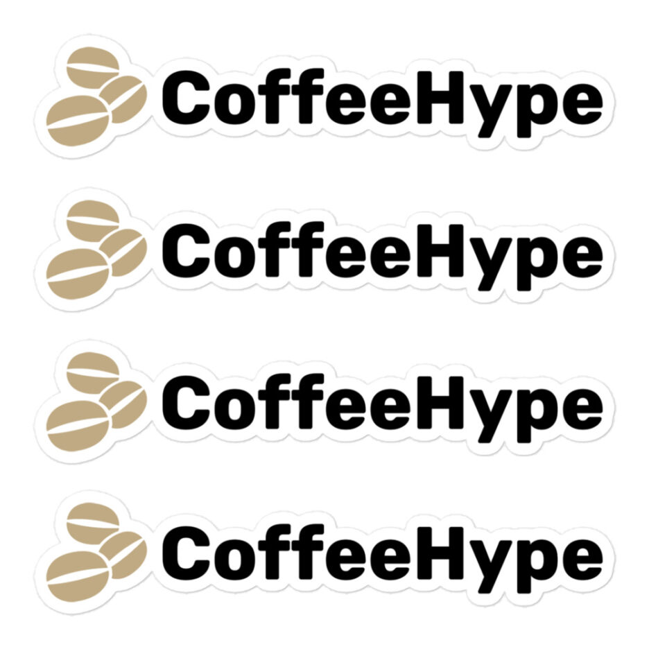CoffeeHype Logo Stickers